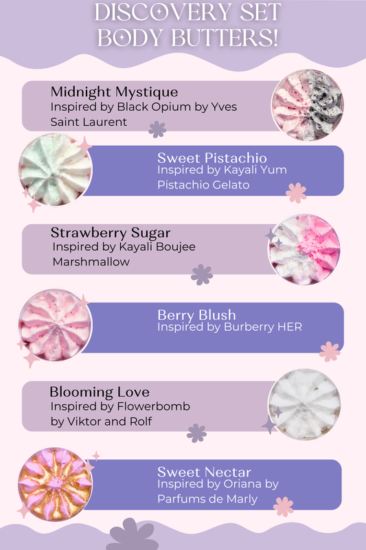 🌟Perfectly Parfums Body Butter Discovery Set - Your Perfect Introduction to Luxury Skincare