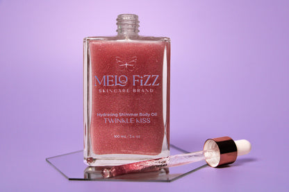 Twinkle Kiss Berry Shimmer Body Oil