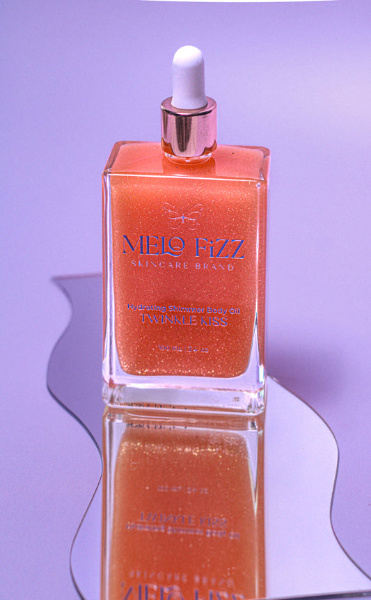 Peach Velvet Shimmer Body Oil